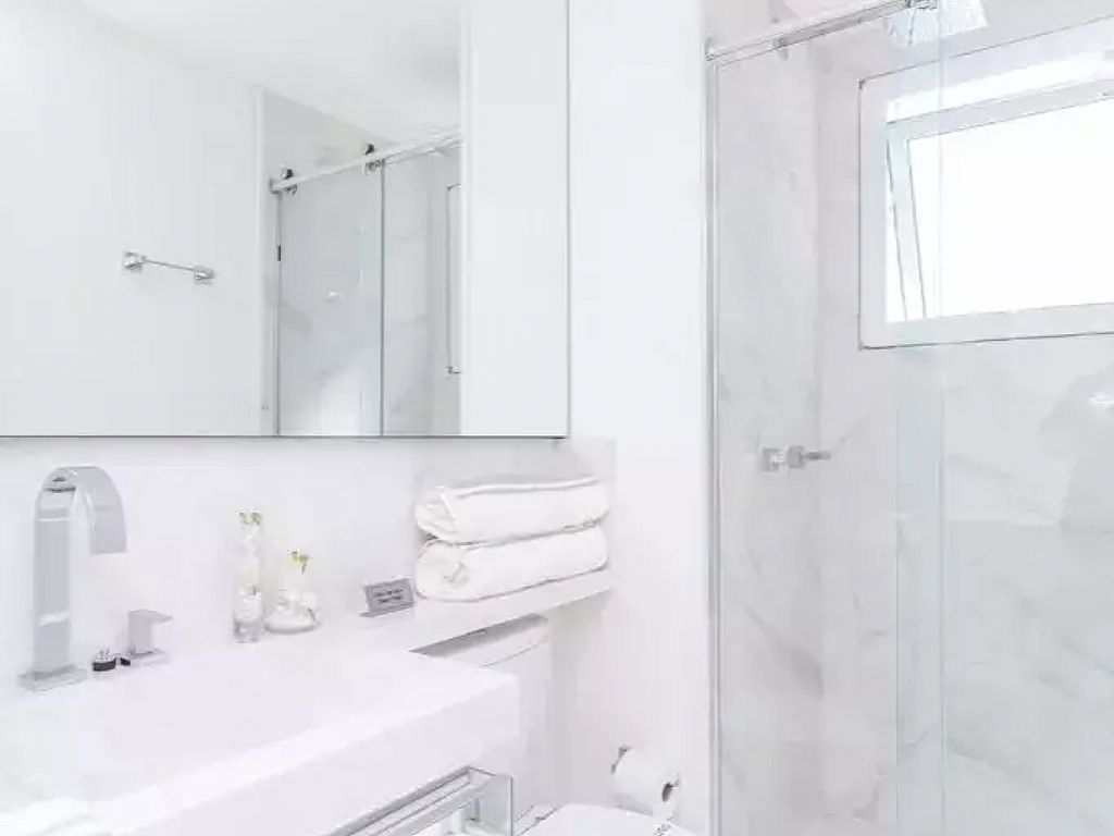 Grand Park Lindóia Residencial - Decorado Apto 3D - Banheiro da Suíte