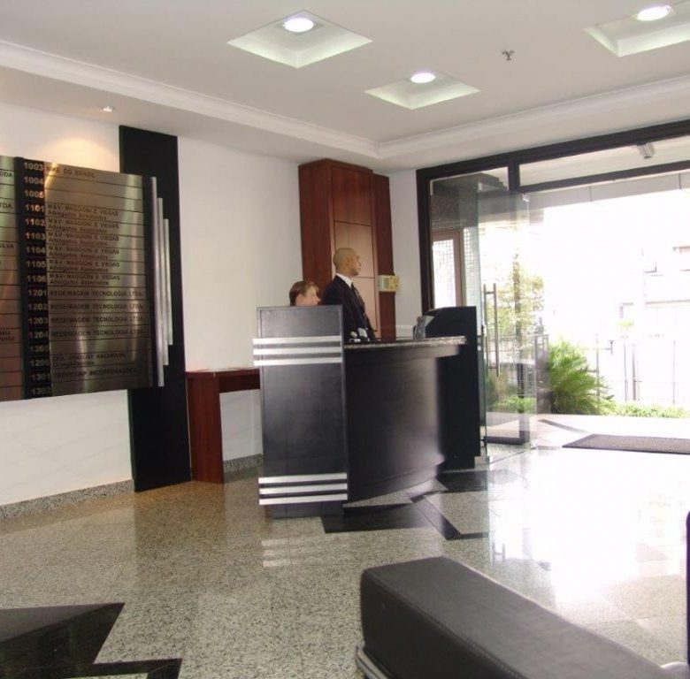 Office Hills Work Center - Hall de entrada com recepção