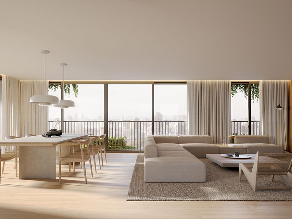 Faria Santos - Apto - Living Estendido